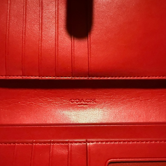 Coach Smooth Skinny Leather Wallet - Picture 8 of 9